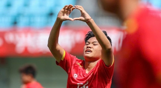 Tiền đạo Nguyễn Lê Quang Khôi không có tên trong danh sách cuối cùng của U17 Việt Nam dự giải châu Á 2026.