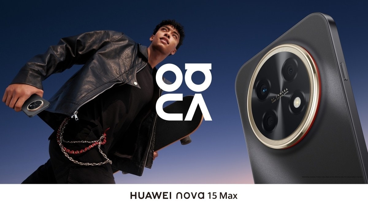 Nova 15 Max có ngôn ngữ thiết kế khác biệt so với dải sản phẩm cùng dòng