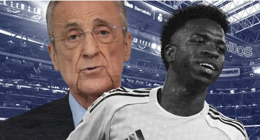 Vinicius Junior thể hiện sự không hài lòng trên sân cỏ trong màu áo Real Madrid.
