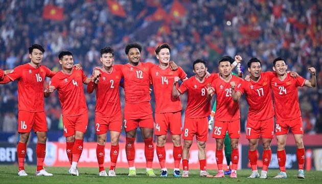 Đội tuyển Việt Nam thuộc nhóm hạt giống số 3 Asian Cup 2027.