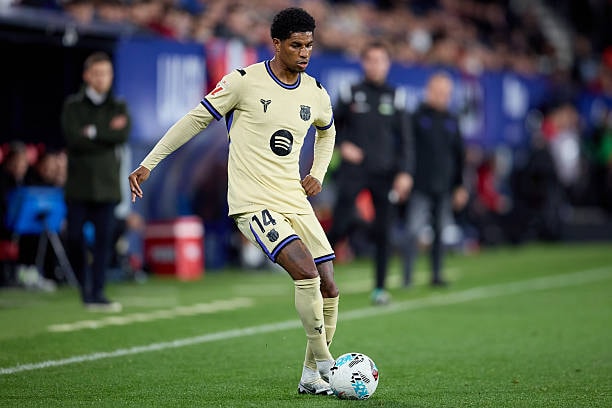 Rashford thường xuyên phải bắt đầu trận đấu từ băng ghế dự bị tại Barcelona