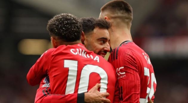 Sự kết hợp giữa Matheus Cunha và Bruno Fernandes tạo nên trục xương sống tinh thần mới cho Quỷ đỏ.