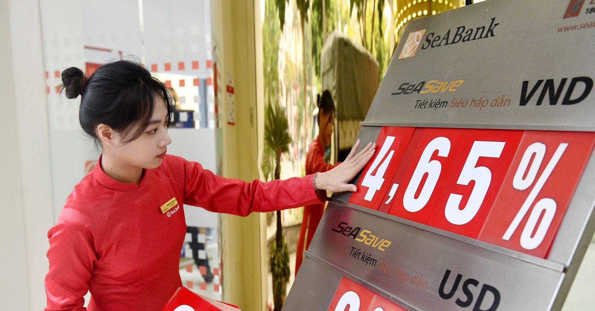 Biểu đồ diễn biến lãi suất ngân hàng tại các kỳ hạn ngắn tính đến ngày 5/5/2026