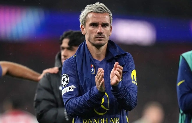 Antoine Griezmann chuẩn bị đến Mỹ thi đấu sau khi chia tay Atletico Madrid.