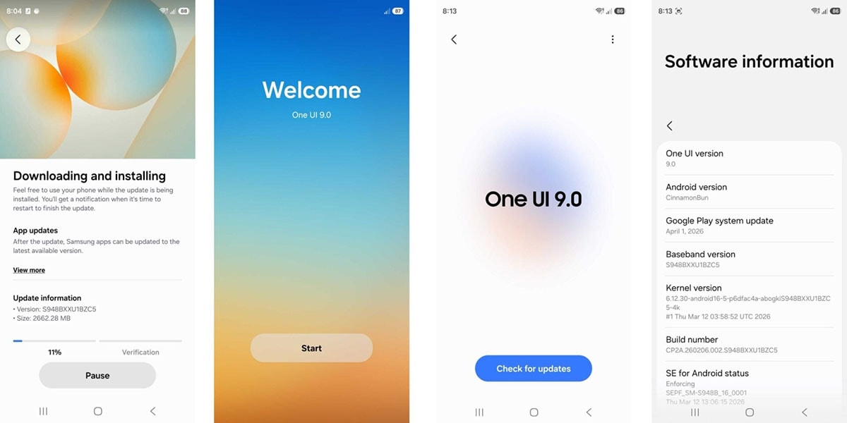 Giao diện One UI 9 mang đến nhiều thay đổi ấn tượng