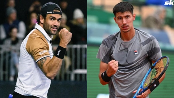 Matteo Berrettini nhận được sự ủng hộ cuồng nhiệt từ khán giả nước nhà trong ngày ra quân