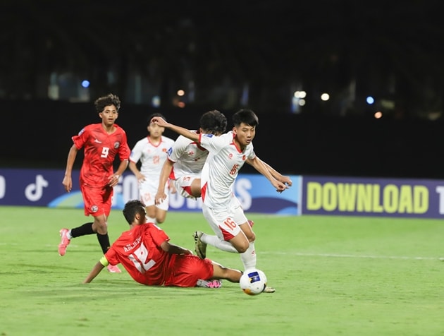 U17 Việt Nam có khởi đầu thành công tại VCK U17 châu Á 2026. Ảnh: VFF