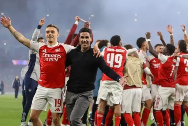 Arteta đưa Arsenal vào chung kết Champions League.