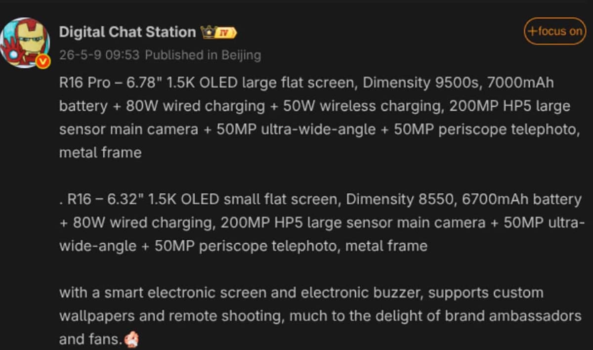 OPPO Reno16 và Reno16 Pro sở hữu cấu hình mạnh mẽ với nhiều nâng cấp về pin và camera