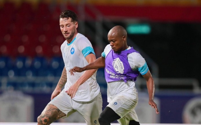 Các chân sút Nam Định cần sắc sảo hơn trong màn tái đấu Selangor. Ảnh: CLB Nam Định.