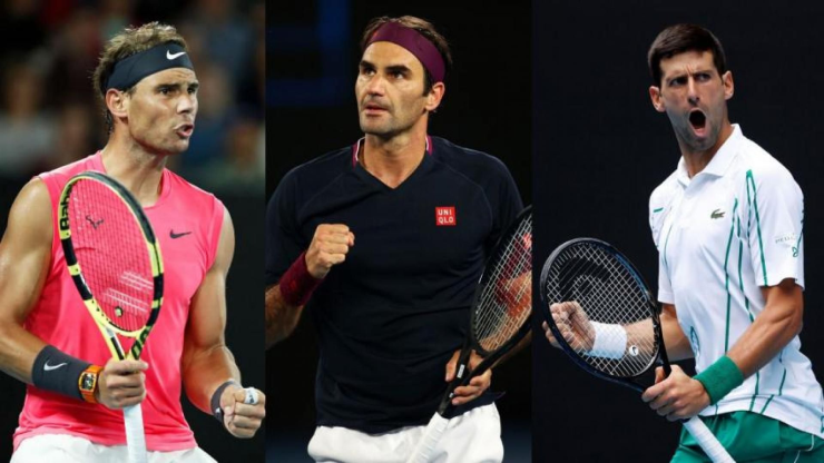 Bảng xếp hạng ATP với sự thống trị của Big 3 vào tháng 4 năm 2019