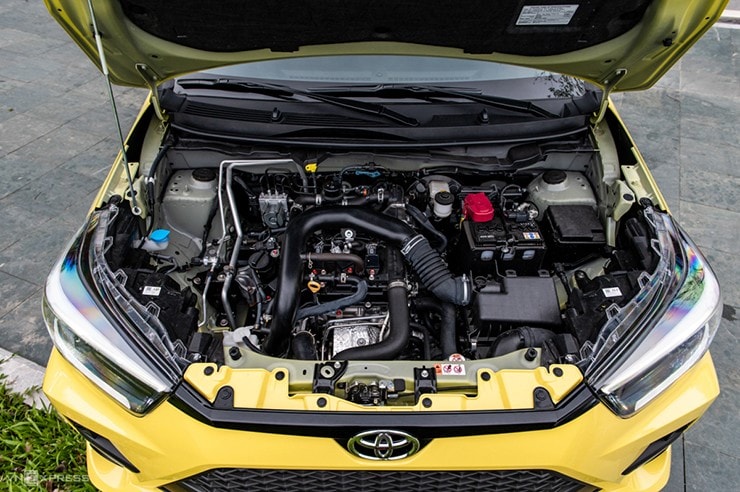 Động cơ 1.0L Turbo mang lại khả năng vận hành linh hoạt cho Toyota Raize