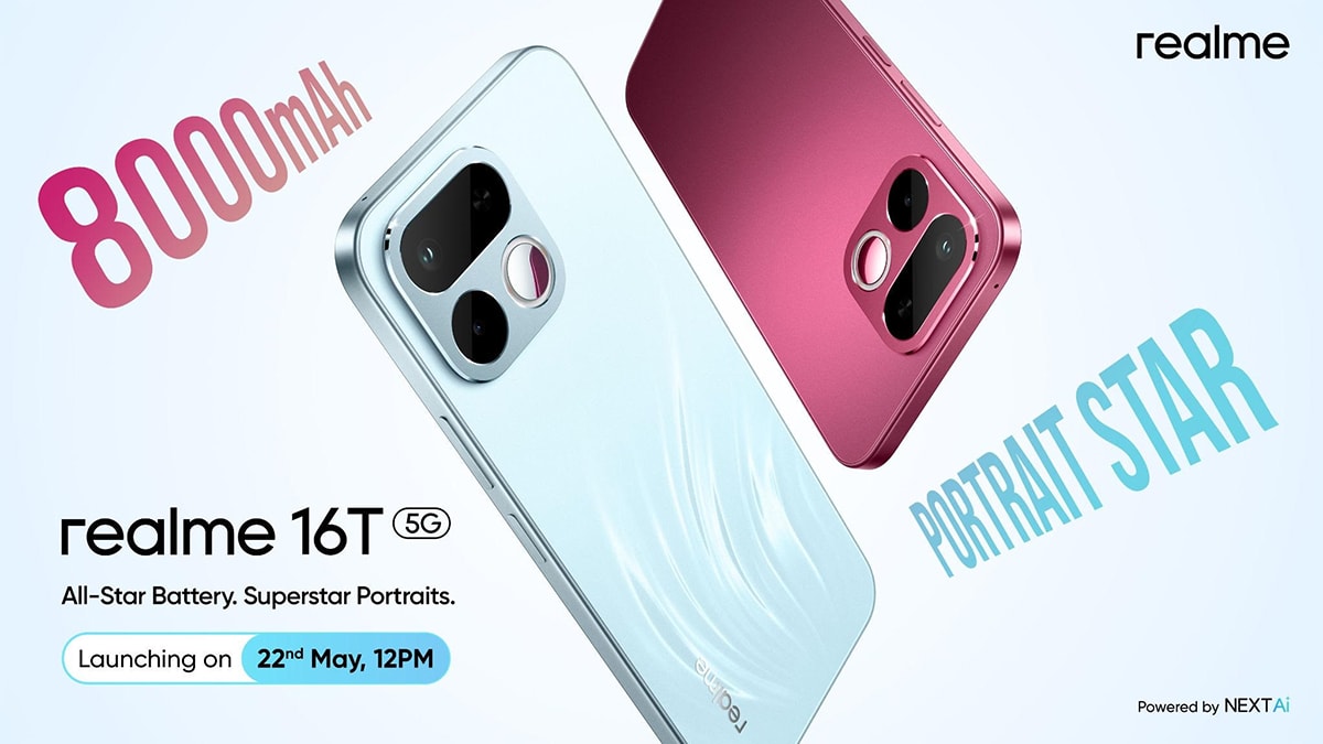 Viên pin dung lượng 8000 mAh là điểm nhấn lớn nhất của realme 16T