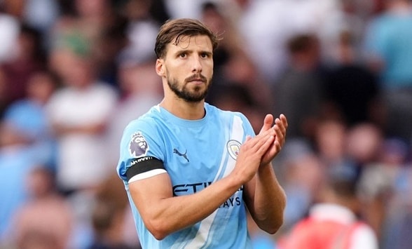 Hậu vệ Ruben Dias đang được liên kết mạnh mẽ với nhà vô địch Serie A Inter Milan.