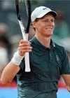 Jannik Sinner và Andrey Rublev tại tứ kết Rome Open 2026