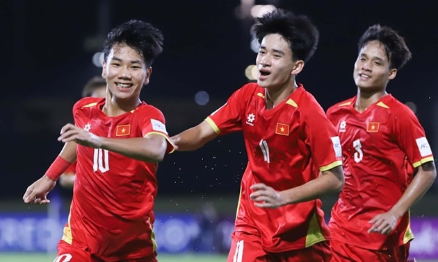 U17 Việt Nam sẽ gặp U17 Australia ở trận tứ kết.