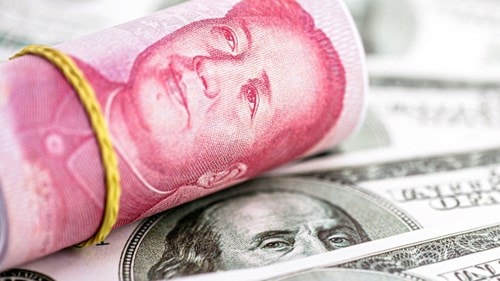 Tỷ giá đồng Nhân dân tệ (CNY) tăng mạnh so với đồng USD trên thị trường quốc tế