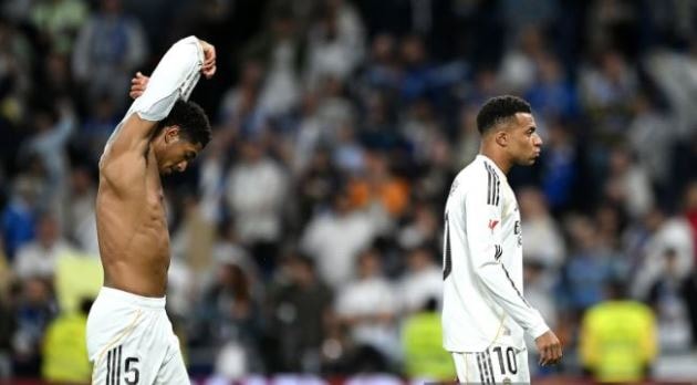 Kylian Mbappe liên tục phải hứng chịu những tiếng la ó từ cổ động viên Real Madrid.