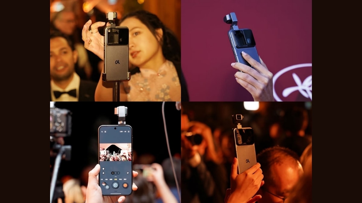 Khách mời trải nghiệm trực tiếp HONOR Robot Phone tại sự kiện Cannes