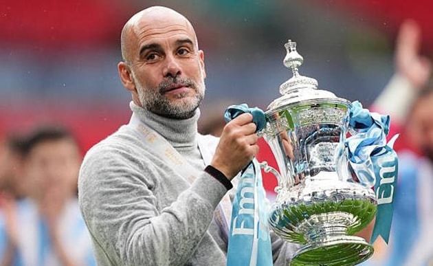 Pep Guardiola gặt hái nhiều danh hiệu cùng Manchester City.