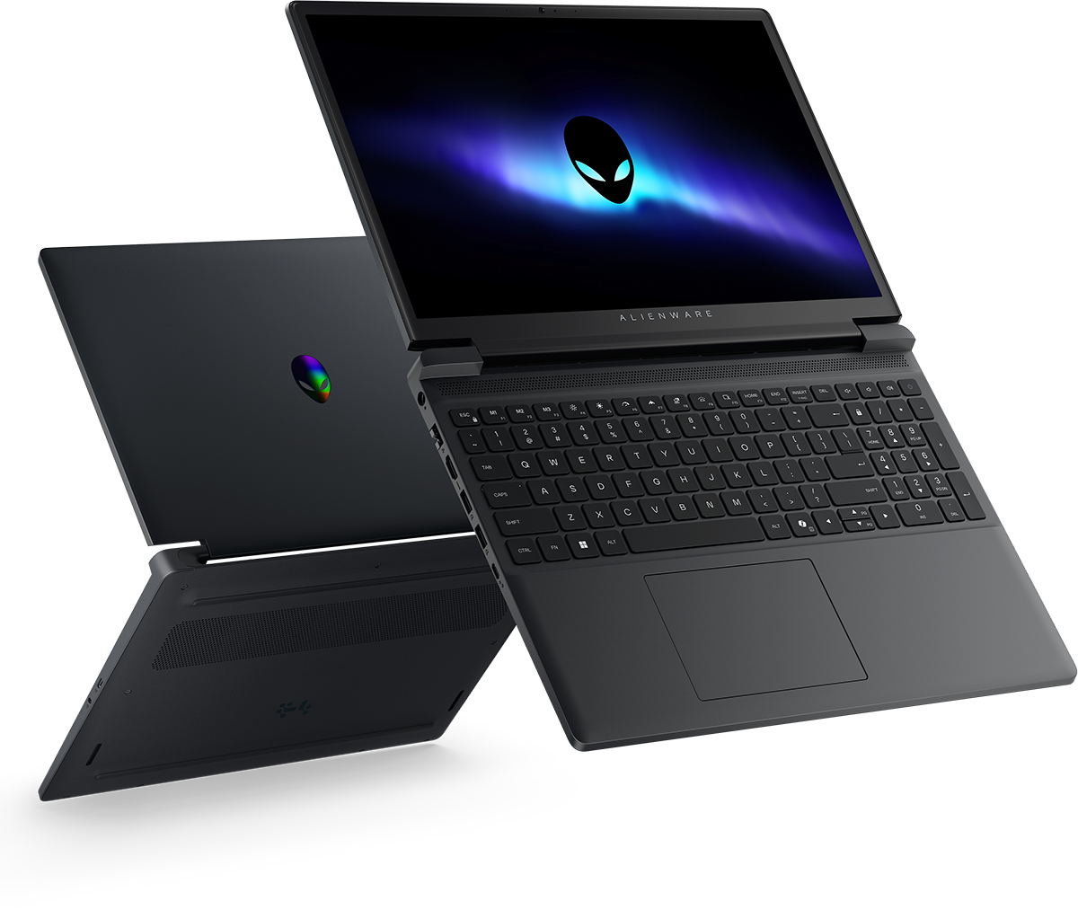 Alienware 15 có ngoại hình mang tính thực dụng với bản lề mở 180°