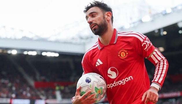 Bruno Fernandes trong mùa giải 2025/26 rực rỡ tại Ngoại hạng Anh.