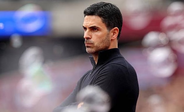 HLV Mikel Arteta đang đứng trước cơ hội vô địch Ngoại hạng Anh sau 22 năm cùng Arsenal.