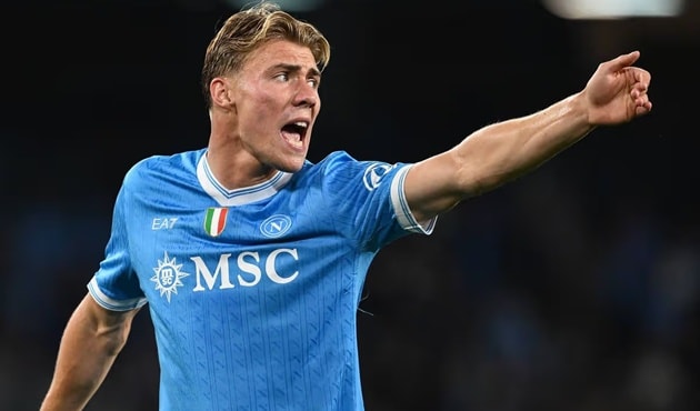 Tiền đạo Rasmus Hojlund chia tay Man Utd để chuyển đến thi đấu cho Napoli