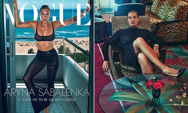 Aryna Sabalenka trên tạp chí Vogue