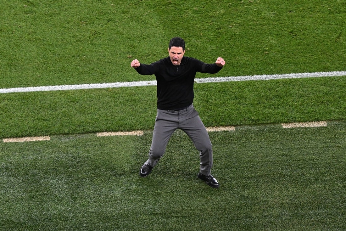 Mikel Arteta đang giúp Arsenal tiến gần đến chức vô địch Ngoại hạng Anh.