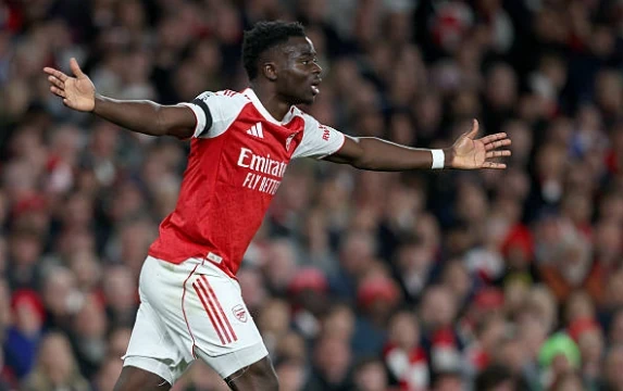 Bukayo Saka (7.5): Một lần nữa Saka cho thấy tầm ảnh hưởng lớn của mình với pha kiến tạo.
