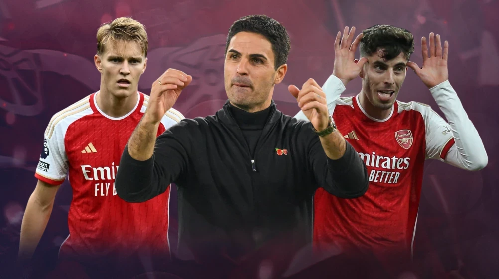 Arteta đang gặt hái thành công rực rỡ trong vai trò dẫn dắt Arsenal.