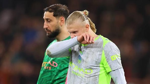 Manchester City lỡ hẹn với chức vô địch Ngoại hạng Anh lần thứ hai liên tiếp sau trận hòa Bournemouth.