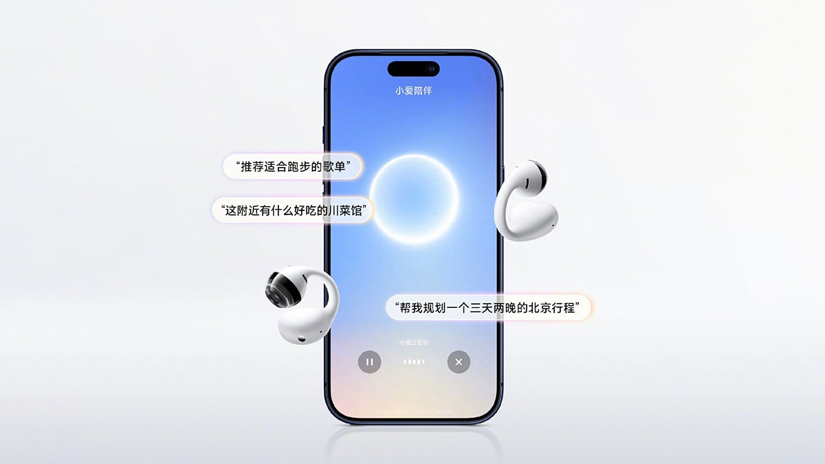 Tai nghe open-ear đầu tiên của Xiaomi tương thích với mạng Find My của Apple