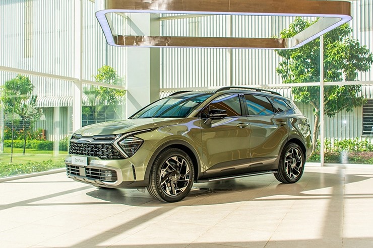 Ngoại thất KIA Sportage 2026 hiện đại