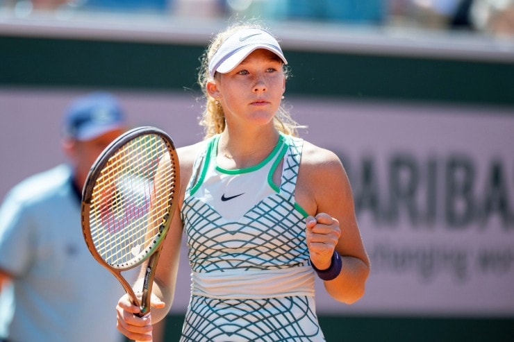 Hạt giống số 8 Mirra Andreeva tại Roland Garros 2026