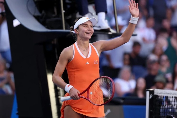 Tay vợt Iva Jovic hạt giống số 17 của Mỹ tại Roland Garros