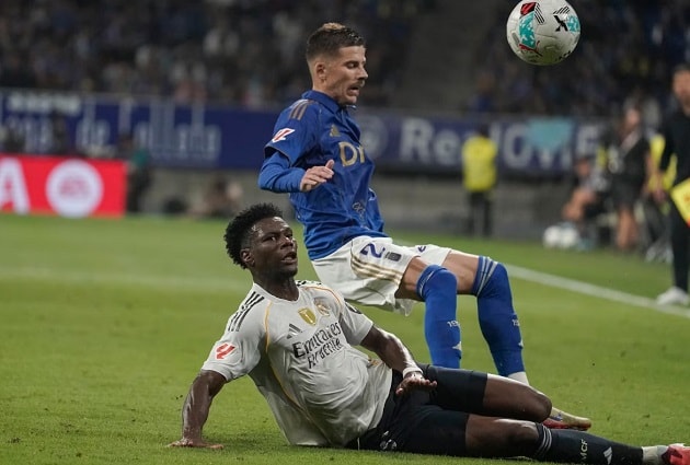 Aurelien Tchouameni trong màu áo Real Madrid