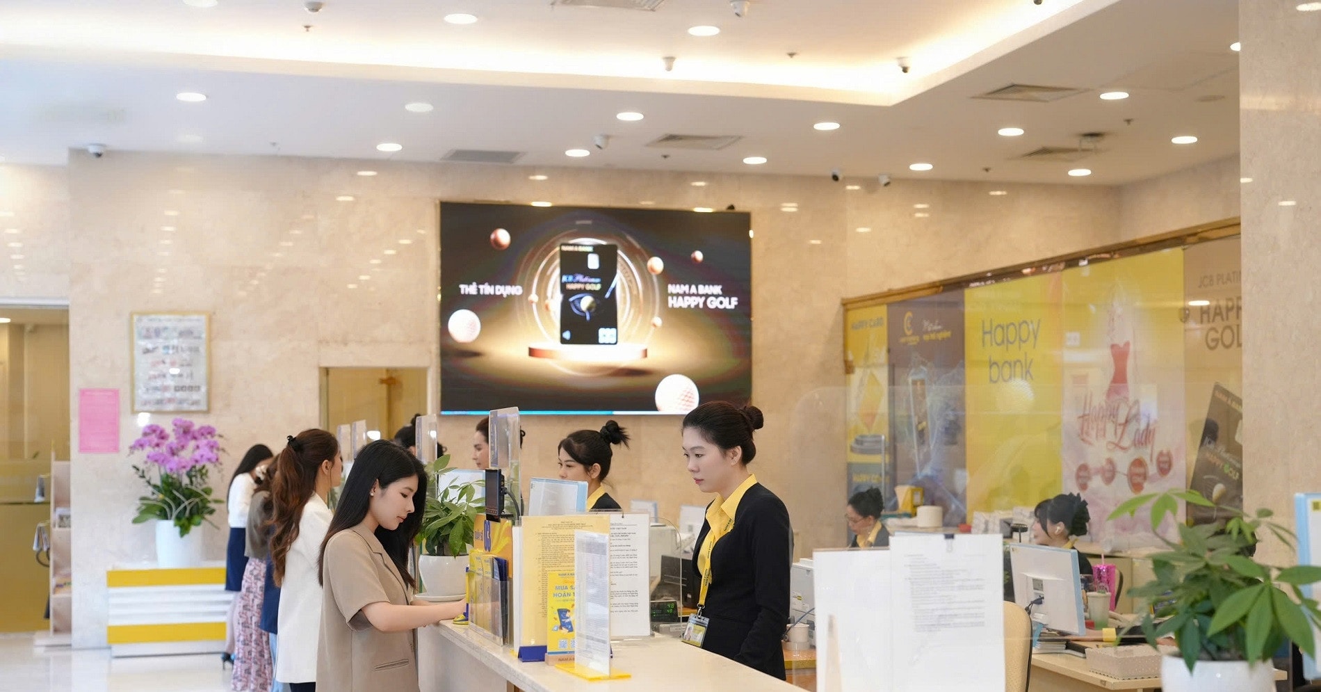 Giao dịch tại ngân hàng Nam A Bank