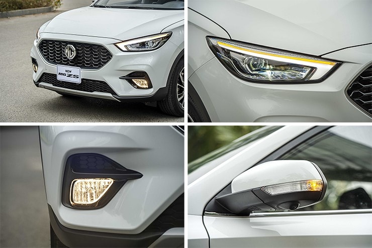 Thiết kế ngoại thất hiện đại của MG ZS 2026