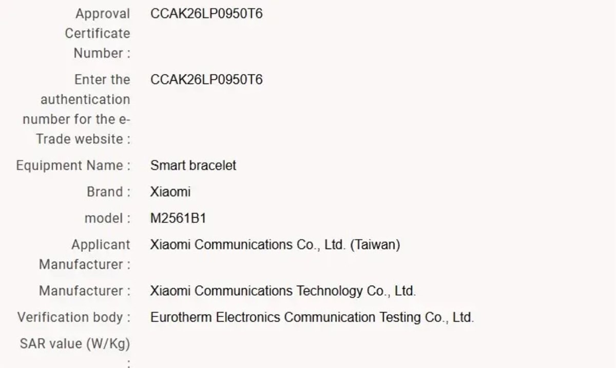 Xiaomi bắt đầu phát triển chiếc vòng đeo tay thông minh giá rẻ mới