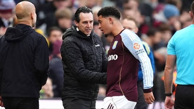 HLV Unai Emery đang cân nhắc kỹ lưỡng về trường hợp của Jadon Sancho tại Aston Villa.