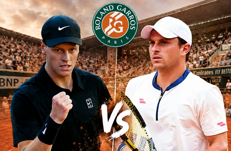 Sinner dự kiến sẽ thắng nhanh Tabur tại vòng 1 Roland Garros 2026