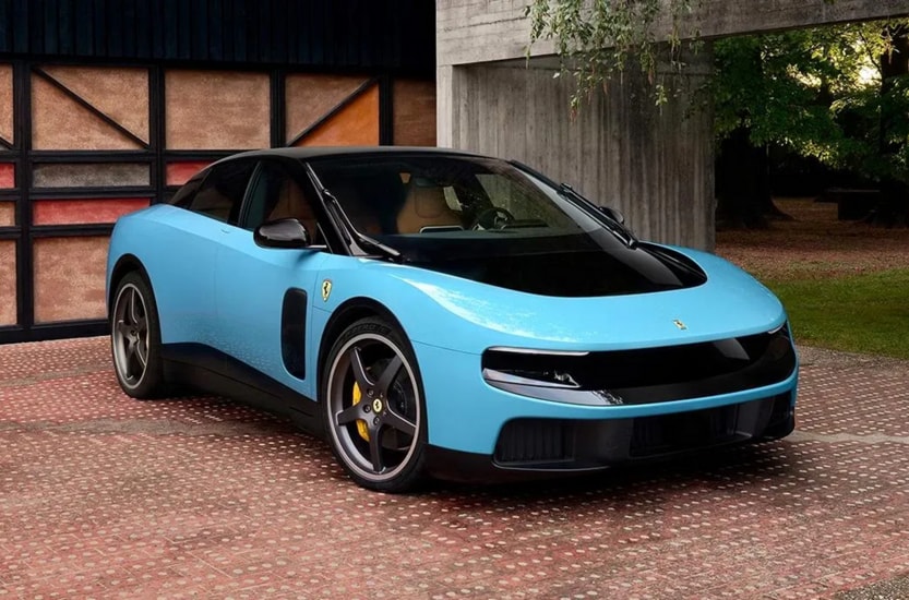 Không gian nội thất xe Ferrari Luce do LoveFrom thiết kế