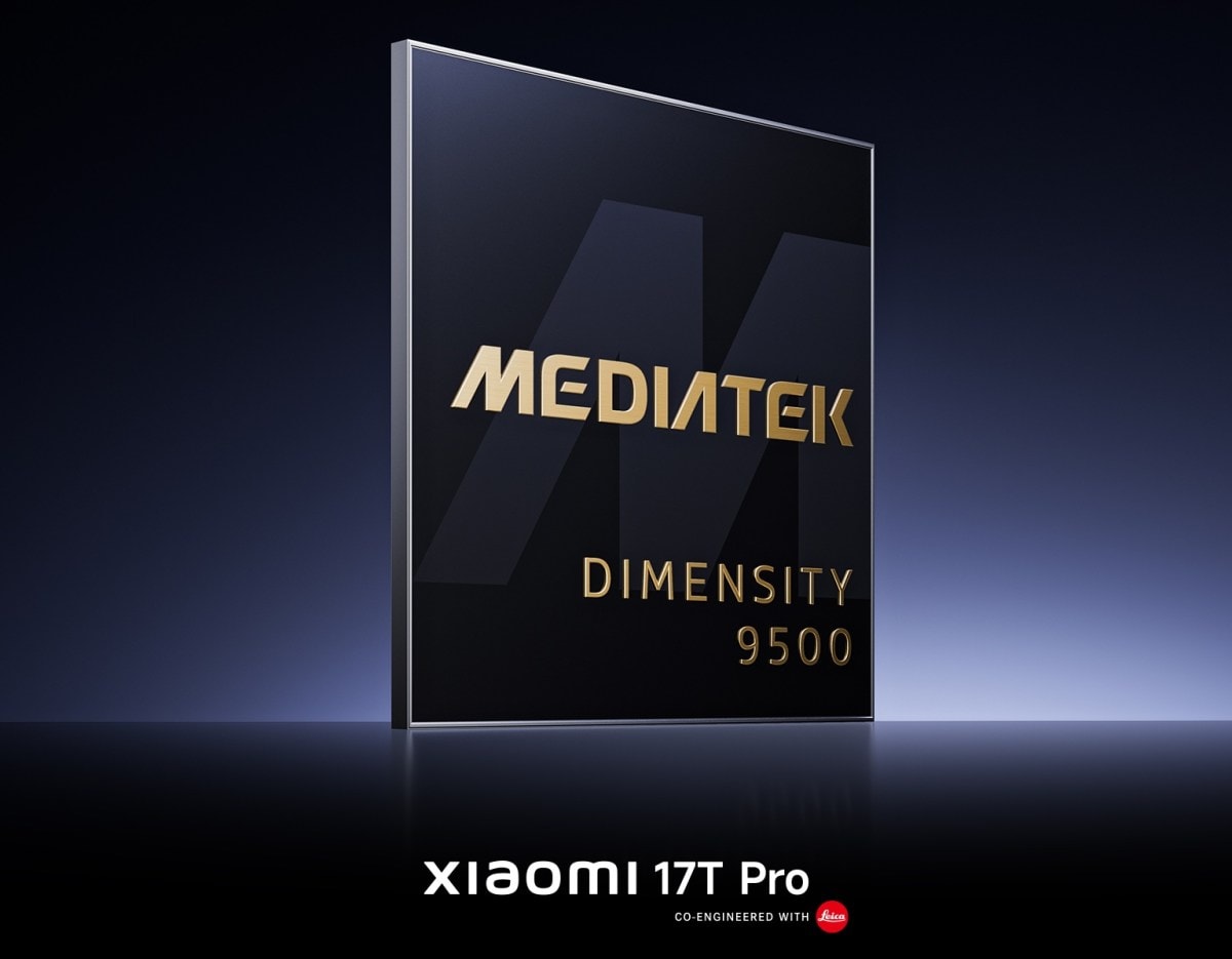 Xiaomi 17T Pro sẽ dùng chip Dimensity 9500 cho hiệu năng mạnh mẽ