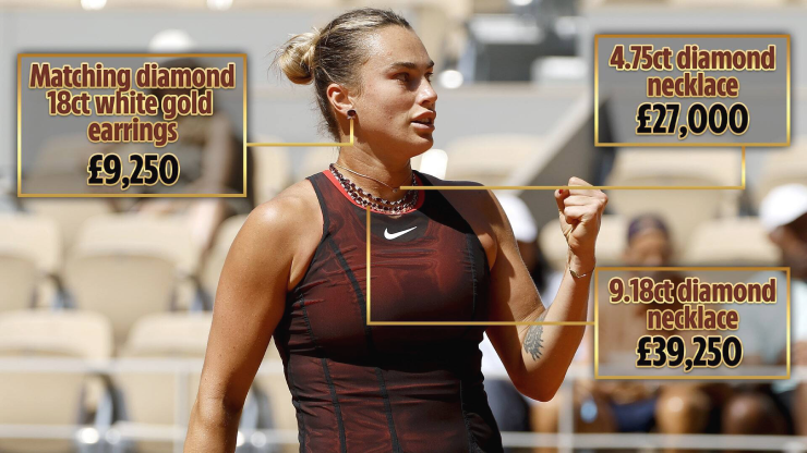 Sabalenka biến mình thành biểu tượng thời trang tại Roland Garros 2026