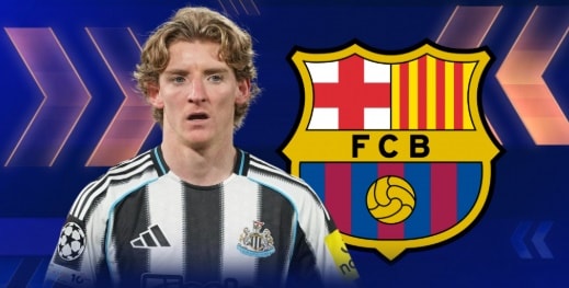 Anthony Gordon đã đạt được thỏa thuận cá nhân để gia nhập Barcelona trong kỳ chuyển nhượng hè.