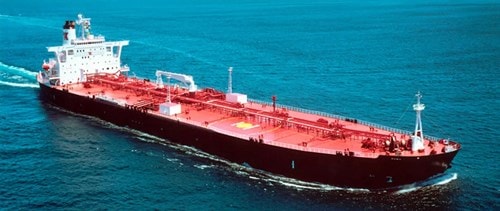 Tàu chở dầu thô trên biển quốc tế
