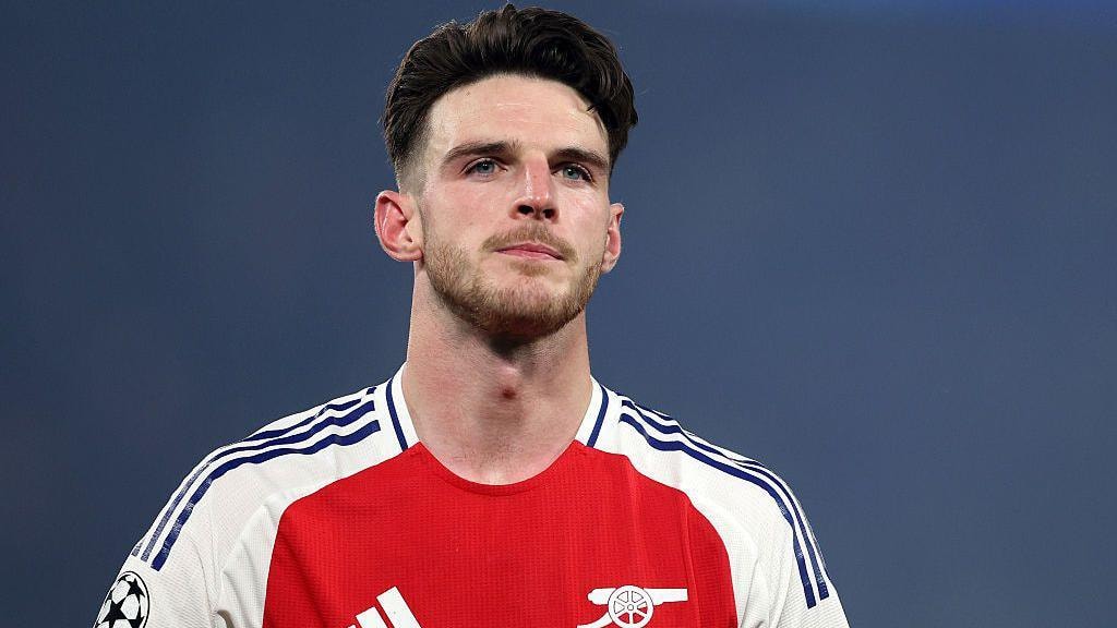 Declan Rice đang đứng trước ngưỡng cửa lịch sử cùng câu lạc bộ Arsenal tại Champions League.