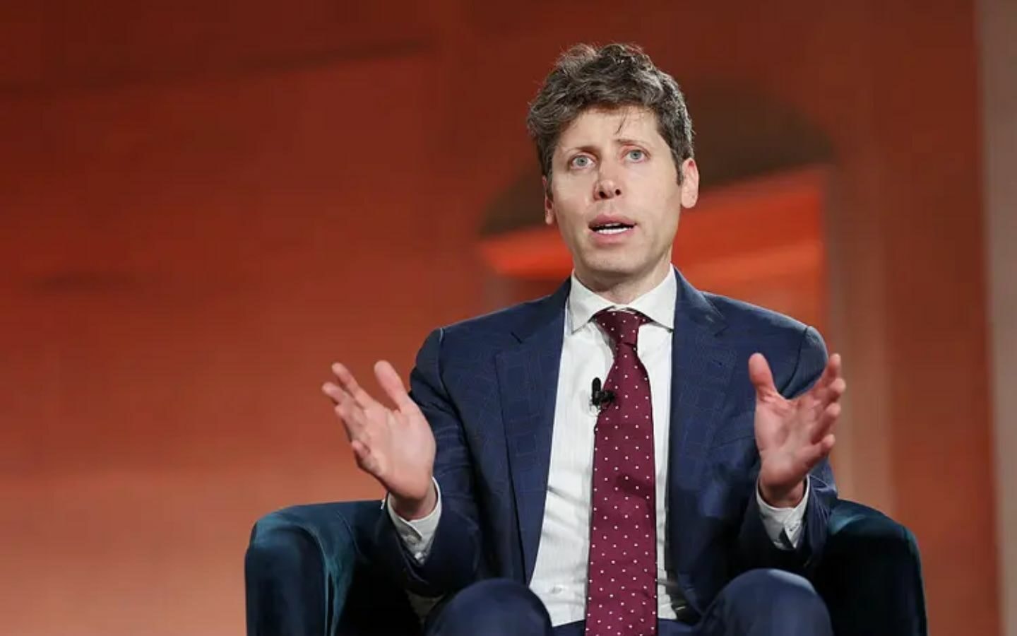 Sam Altman phát biểu tại Hội nghị Thượng đỉnh Cơ sở hạ tầng BlackRock tháng 3 năm 2026
